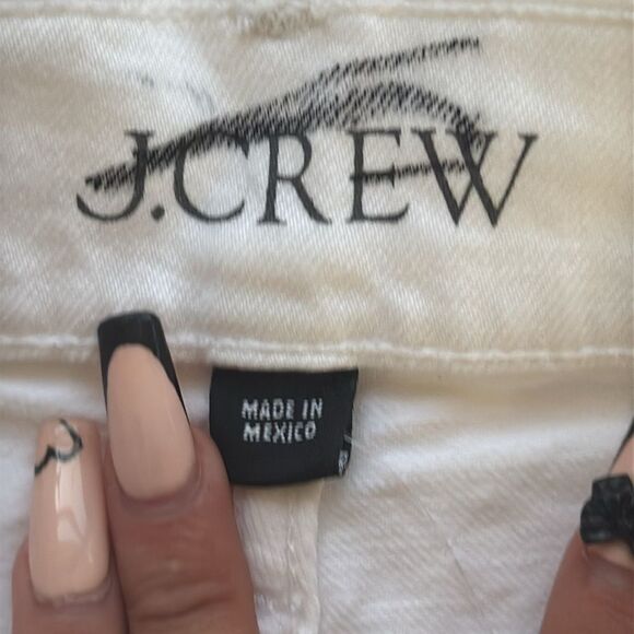 J Crew Wide-leg denim trouser in white Womens Size 27 - Picture 7 of 12